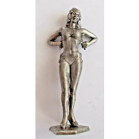 Статуэтка Женщина на пляже Оловянный сплав