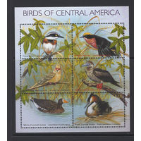 Гайана 2002** Птицы Центральной Америки Mi#7445-7450