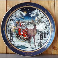 "Санта Клаус", Heinrich, Villeroy & Boch, иллюстратор: Геро Траут