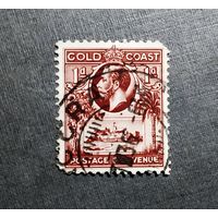 Марка Золотой берег 1928 год