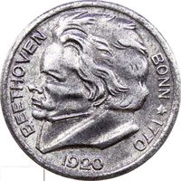 РАСПРОДАЖА!!! - ГЕРМАНИЯ БОНН 10 пфеннигов 1920 год