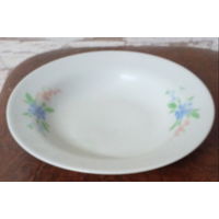 Тарелка СССР. Добрушский фарфоровый завод (Добруш). 1978-1991 гг.