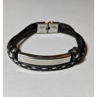 Браслет кожаный (с орнаментом)