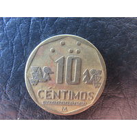 Перу. 10 сентимов. 2000. С 20 копеек. Распродажа коллекции. Смотрите другие лоты.