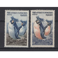 ТААФ Французские Антарктические Территории 1956** Хохлатый пингвин