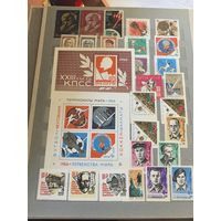 Годовой набор чистых марок СССР 1966 год