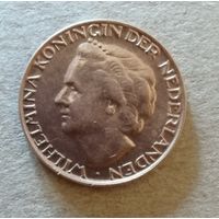 Нидерланды 1 цент, 1948 г., KM# 175  ю