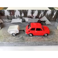Polski Fiat 126P + N-250c 1/43