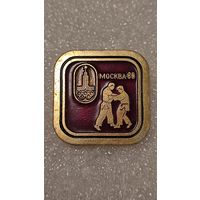 Значок знак Олимпийские Игры 1980 Дзюдо ,200 лотов с 1 рубля!!!
