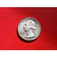 25 центов 1964 сша