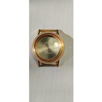 Часы Ракета, корпус со стеклом, позолота