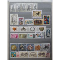 Продажа коллекции с 1 рубля! Культура и искусство на почтовых марках мира.