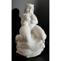 Статуэтка для интерьера Девушка Гипс