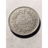 Франция 5 франков 1949