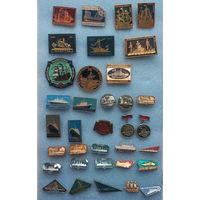 Значки. Корабли.