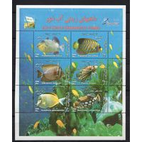 Иран 2004. Рыбы блок  (2960)