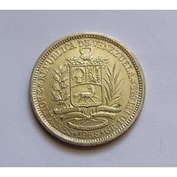 2 боливара 1965г 835пр., Венесуэла.