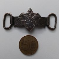 Пряжка с изображением двуглавого орла и Георгия Победоносца