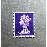 Марка Великобритания Королева Елизавета II