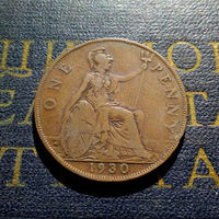 1 пенни 1930 Великобритания #01