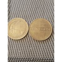 2 жетона( за два)