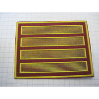 Нашивка-годичка с рубля!