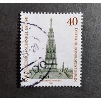 Марка Германия Берлин 1981 год 200 лет со дня рождения Карла Фридриха Шинкеля