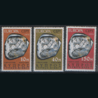 КИПР. Греч. М. 1974. Монеты на Марках. Нумизматика. ЧиСт.