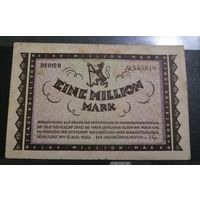 1000000 марок 1923 г. Дюссельдорф