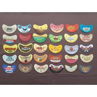 Белорусские пивные этикетки по 5 р. за этикетку, все разные, ю-907-7 (3995)