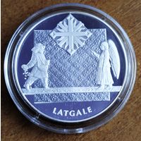 Латвия 1 лат 2004 Время и ценности - Латгалия