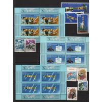 ГДР.КОСМОС.СБОРНЫЙ ЛОТ ЧИСТЫХ МАРОК(без наклеек и следов от них)! ТРИ СКАНА !