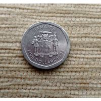 Werty71 Ямайка 5 долларов 1995