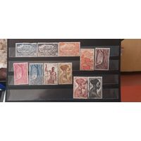 РАСПРОДАЖА ФРАНЦИЯ 1947г. Экваториальная Африка. Гаш.