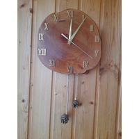 Часы из спила