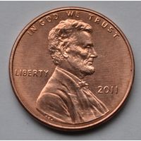 США, 1 цент 2011 г.