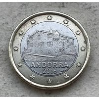 Андорра 1 евро 2016