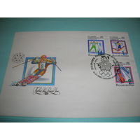 СССР. КПД. 1992 год. Спорт. Олимпиада. Альбервиль. СГ Москва