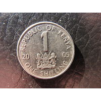 Кения. 1 шиллинг.2005. С 20 копеек. Распродажа коллекции. Смотрите другие лоты.
