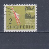 [2496] Албания 1963. Спорт.Волейбол. Гашеная марка.