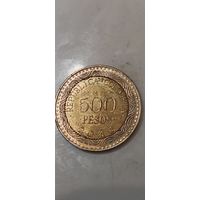 Колумбия 500 песос 2016