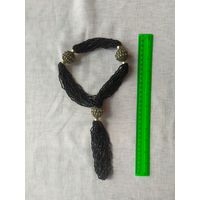 ОЖЕРЕЛЬЕ ИЗ БИСЕРА И МЕТАЛЛА