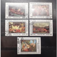 Мадагаскар. 1987 год. Искусство. Живопись (589)