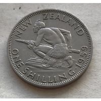 Новая Зеландия 1 шиллинг 1959 Елизавета II