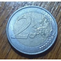 Германия, 2 евро 2009 года, J, 10 лет монетарной политики ЕС (EMU) и введения евро