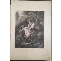 Гравюра из альбома "Schiller-Galerie. 1885. Германия.