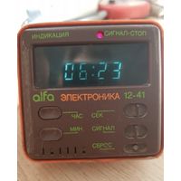 Часы Электроника