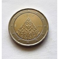 2 Евро  2009 Финляндия 200 лет финской автономии и сейма в Порвоо