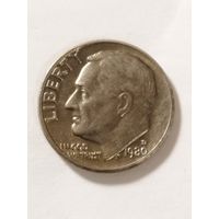 США 1 дайм 1980 D