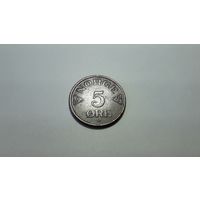 5 эре 1955 г. Норвегия. Внимательно читайте объявление.